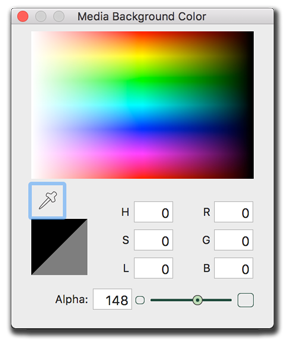 The Mac Colors palette