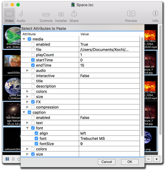 Paste Attributes